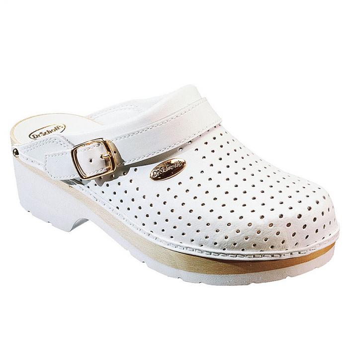 Zoccoli Ortopedici Donna Sanital - Stile Dr. Scholl's - Taglia 37 (US 6.5) - Blu - Made In Italy