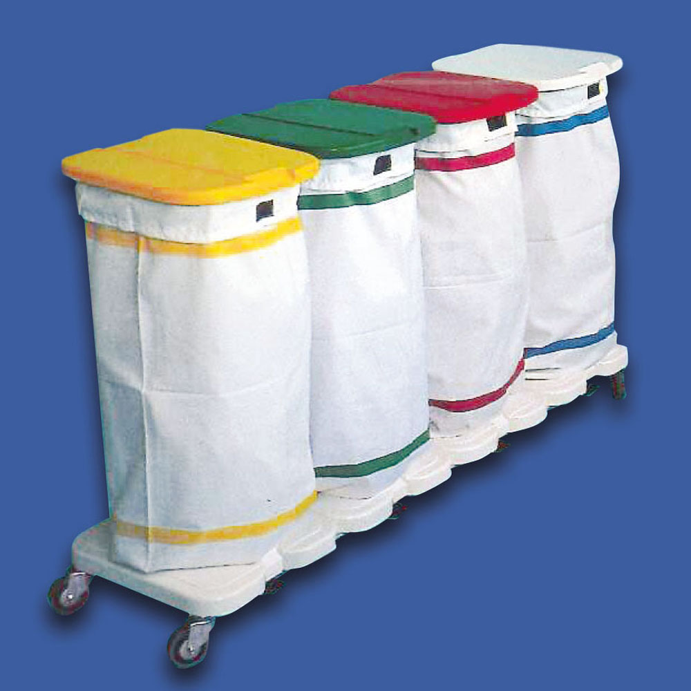 COD. 4521 - Sacco in tessuto per la raccolta e il lavaggio separato della biancheria  sporca - Cotoniera Ingrosso