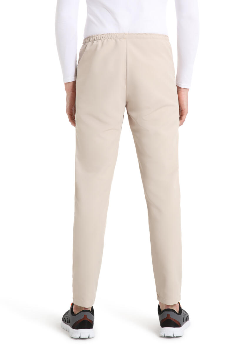 QUICK COD. 3/FAS-03 – Pantalone unisex MICROFIBRA NO STIRO, elastico in vita, 2 tasche anteriori, BEIGE - immagine 4