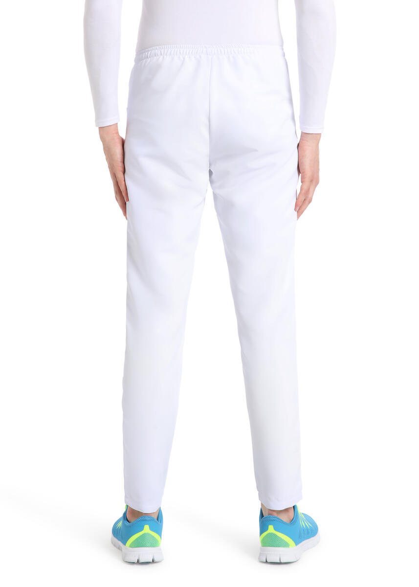 QUICK COD. 3/FAS-00 – Pantalone unisex MICROFIBRA NO STIRO, elastico in vita, 2 tasche anteriori, BIANCO - immagine 4