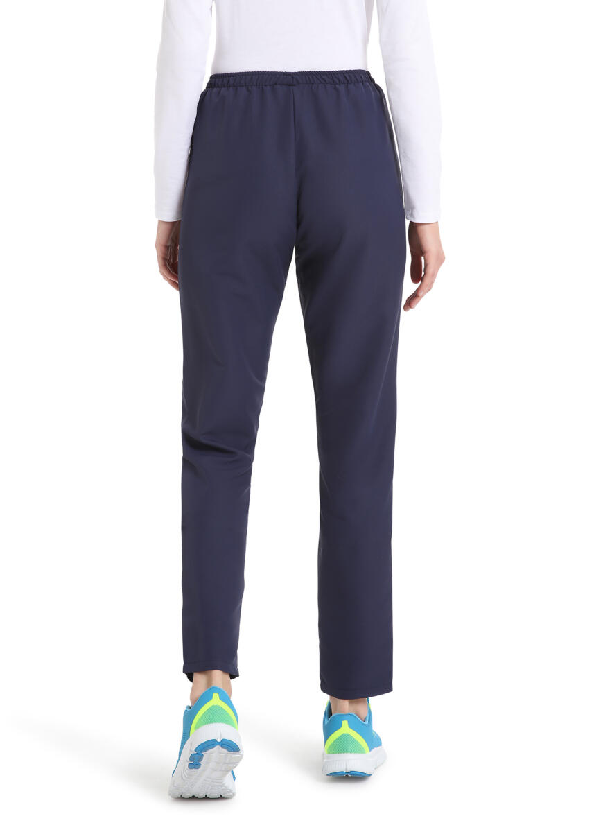QUICK COD. 3/FAS-01 – Pantalone unisex MICROFIBRA NO STIRO, elastico in vita, 2 tasche anteriori, BLU - immagine 4