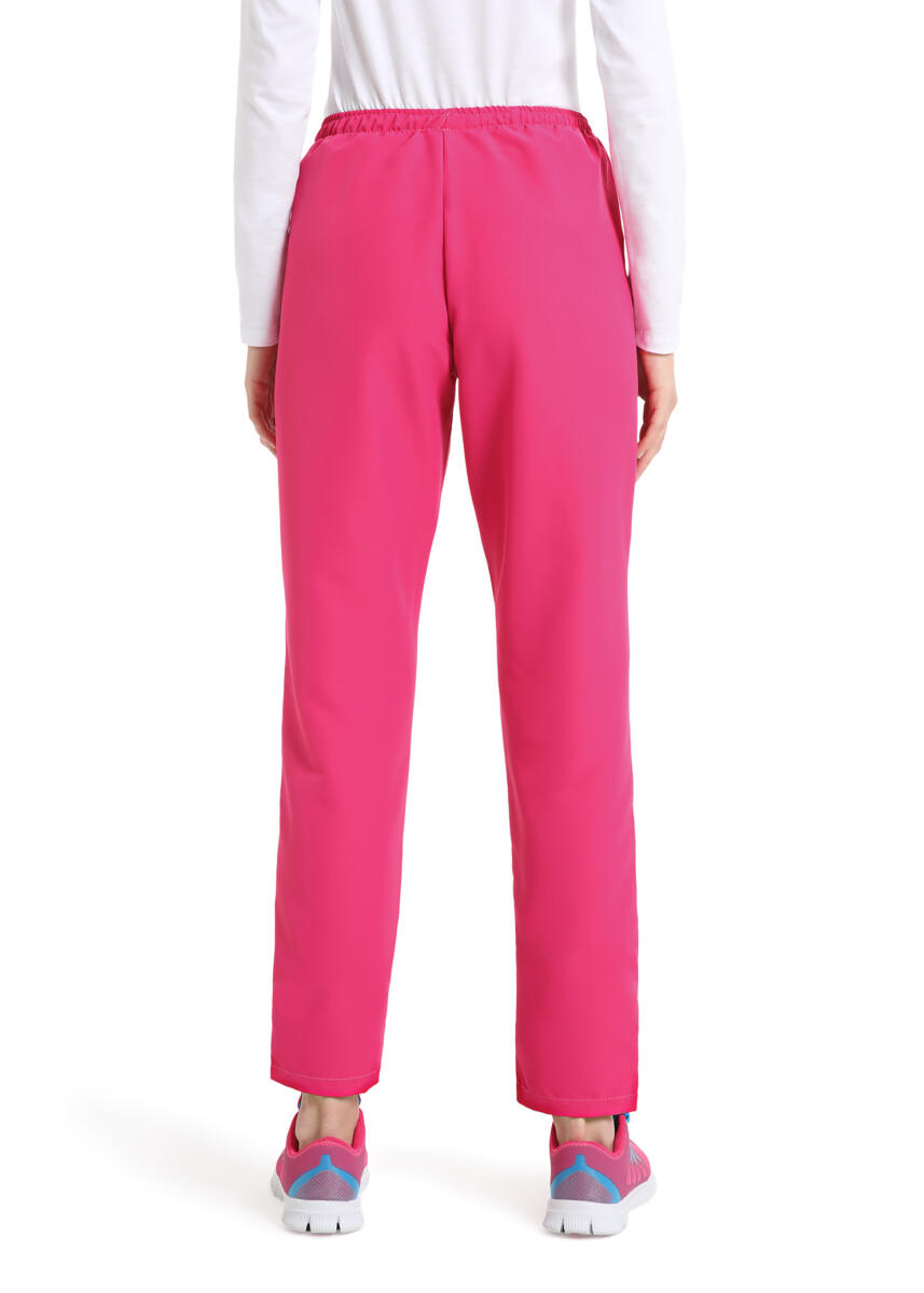 QUICK COD. 3/FAS-14 – Pantalone unisex MICROFIBRA NO STIRO, elastico in vita, 2 tasche anteriori, FUCSIA - immagine 3